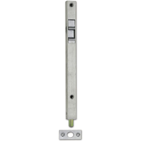 Türkantriegel U-Gehäuse mitGriffschieber 250 x 20 x 15 mm, Hub 22, verzinkt