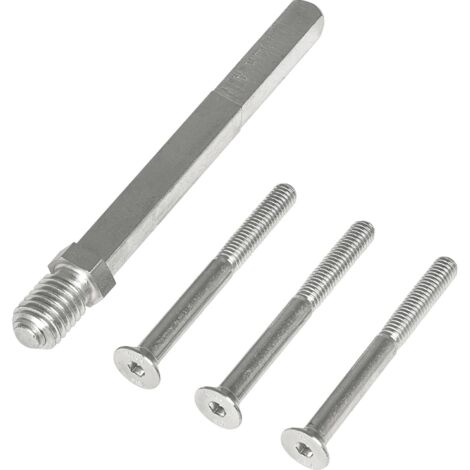 Profilstift für TS 75-85  Wechselstift mit Schrauben Vierkant 8 / 8,5  Stahl verzinkt