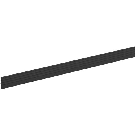 HETTICH Systema Top 2000 Abdeckprofil, Länge 1136 mm, schwarz