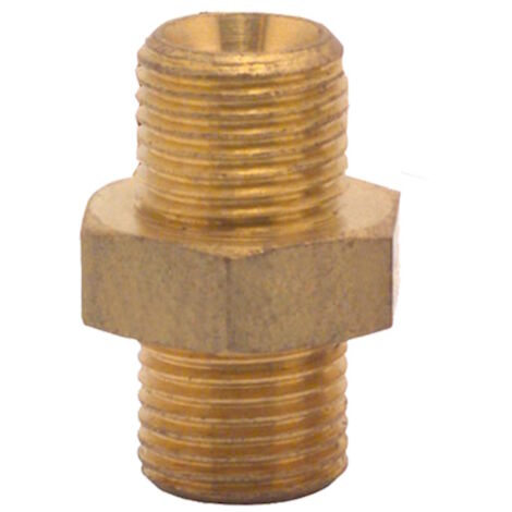Elmag 42392 Messing Doppelnippel Ag 1/2'' X Ag 1/2''