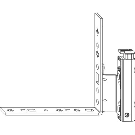 MACO Falzecklagerband DT130 mit ÜV 12/18-13 mm weiß links (207947)