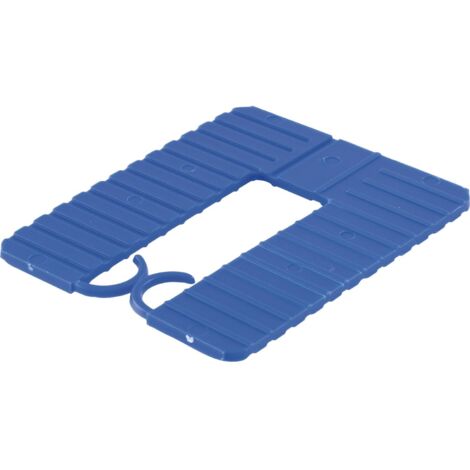 Roto Distanzplatte Euroklick Typ 2, 65x52,5x2 mm, blau, VE1000