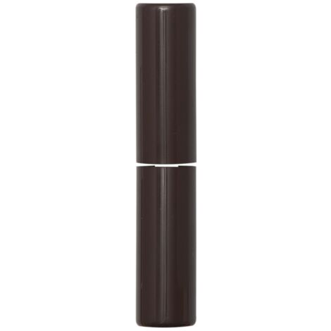 Zierhülse aus Kunststoff  Aufsteckhülse braun für Einbohrbänder  Band ø 20mm, Bandhöhe 112mm, oben + unten