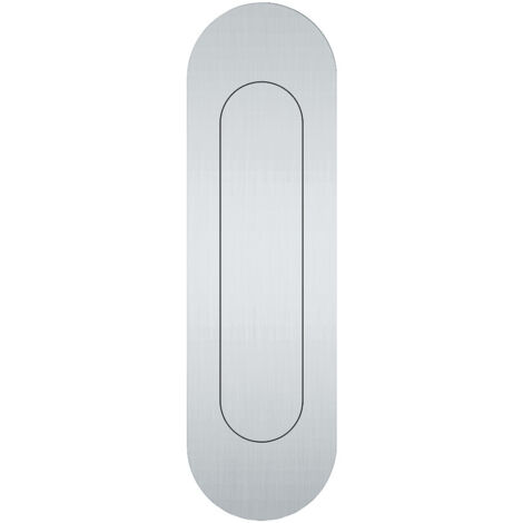 FSB Griffmuschel 424250 - Griff für Schiebetüren oval 45x155mm, Edelstahl matt (1/3)