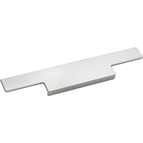 Furnipart Griffleiste Trim 795mm - Griff flach zum Einnuten, Aluminium natur eloxiert