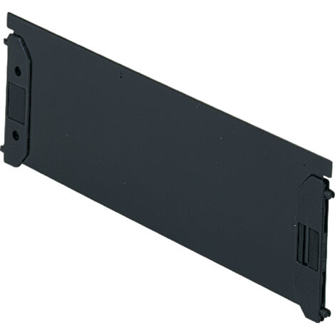 Hettich Fachteiler B | Stahl, schwarz - DIN A6 | Systema Top 2000