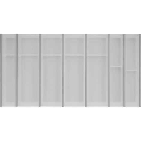 Ninka Cuisio  Besteckeinsatz - Besteckkasten für Tandembox473x920x55mm weiß