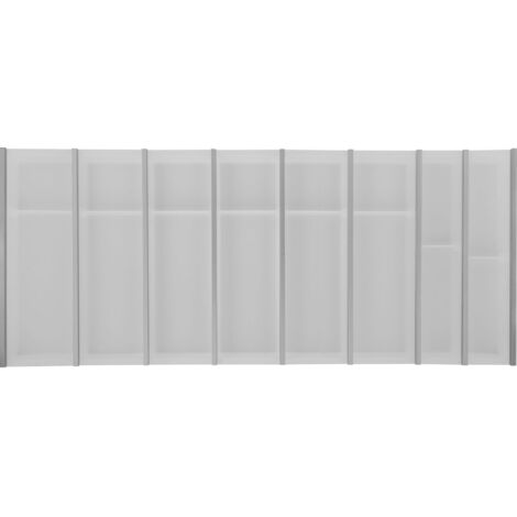Ninka Cuisio Besteckeinsatz - Besteckkasten für Tandembox473x1120x55mm weiß