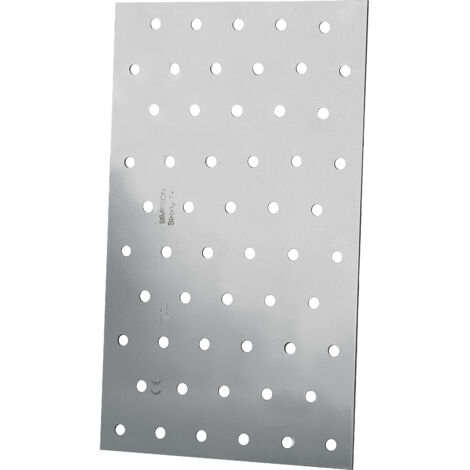 Simpson Lochbleche Stahl-Lochbleche NP 120x200x2,0 mm (Holzbau) feuerverzinkt