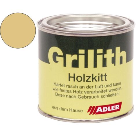 Grilith Holzkitt - Reparaturpaste Spachtelmasse, ideal zur Holzreparatur in Ahorn 100ml