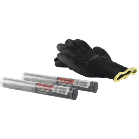Staloc 2K Epoxidharz Knete K-818 - 2 Komponenten Knete ideal zur schnellen Reparatur von Rissen und Löchern, 115g dunkelgrau - 2 Stück (1/4)