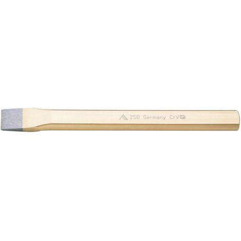 RENNSTEIG Flachmeißel flachoval DIN 7255 Schneidenbreite 18 mm Länge 125 mm