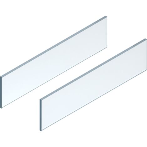 BLUM LEGRABOX free Einschubelement Seite, NL 650 mm, Glas klar