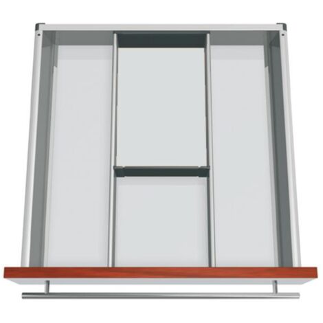 Blum Orga-Line Besteckeinsatz Facheinteilungs-Set KB 450-599mm, NL 450mm, grau