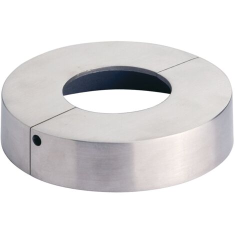 CROSO Abdeckrosette zweiteilig, ø 105 mm, Bohrung ø 43 mm, Edelstahl V4A
