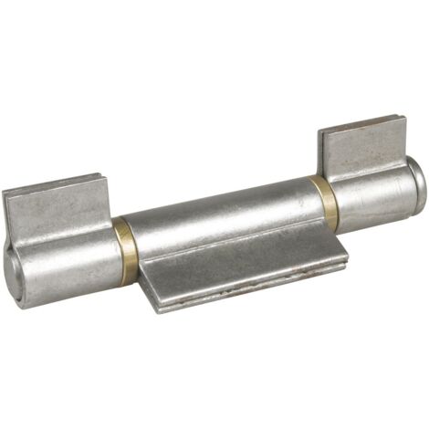 Anschweißband 3-teilig I-Lappen, Stift 20 mm, Stahl blank (1/3)
