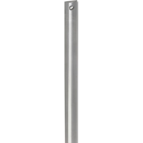 JUNIE Halbrundstangen für Schubstangenschlösser Länge 1250 mm, Stahl vernickelt