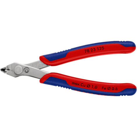 KNIPEX 78 23 125 Electronic Super Knips® mit Mehrkomponenten-Hüllen 125 mm