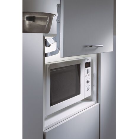 PEKA Hochschwenkbeschlag HB 500 KB 900-1200, Tragkraft 0-7 kg, silber