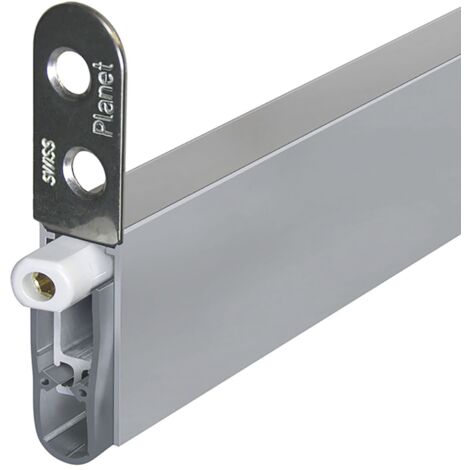 Planet Türdichter HS-FH-RD Zugluftstopper für Drehtüren Länge 971mm Aluminium natur