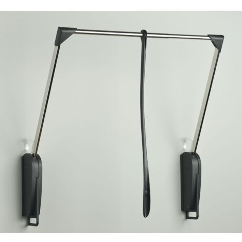 SERVETTO Kleiderlift Innominato 620 - 950 mm schwarz/verchromt