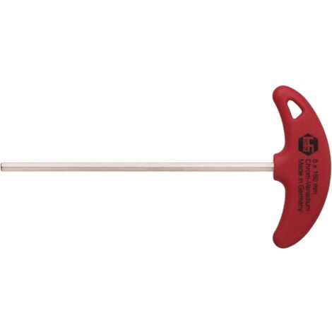 HAFU Sechskant Stiftschlüssel mit T-Griff 5,0 mm Länge 200 mm (1/3)