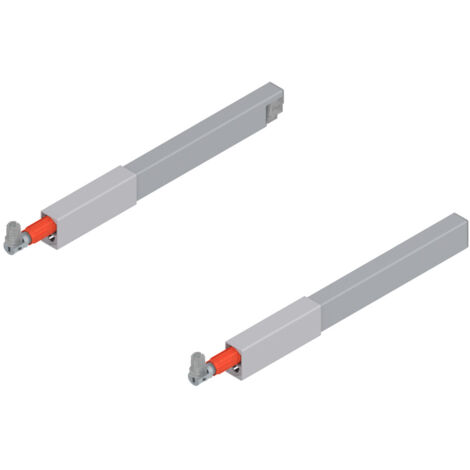 BLUM ANTARO Tandembox Längsreling Set, NL 270, grau (1/4)