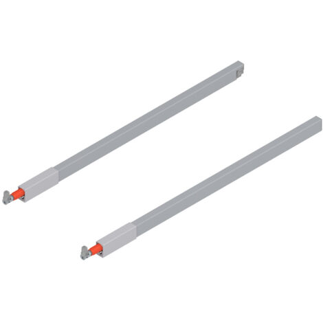 BLUM ANTARO Tandembox Längsreling Set, NL 550, grau (1/4)