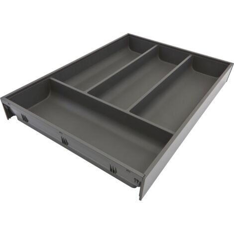 Blum Ambia-Line Besteckkasten 425x300x50, Stahl oriongrau matt