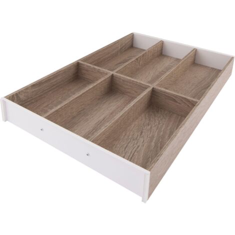 Blum Ambia-Line Besteckeinsatz Besteckkasten 475x300x50mm, Bardolino Eiche Stahl