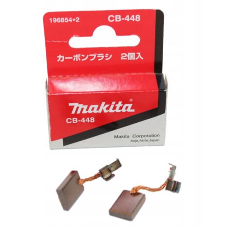 Makita Kohlebürsten CB448Z - Ersatzkohlebürsten 15,8x17,9x6,9mm Makita Ersatzteile - 1 Paar (1/3)