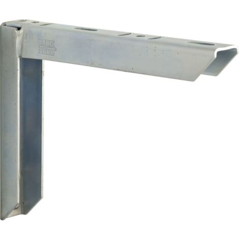 Regalwinkel (Regalträger) 200 mm Wandträger Tragkraft 80 kg Stahl verzinkt