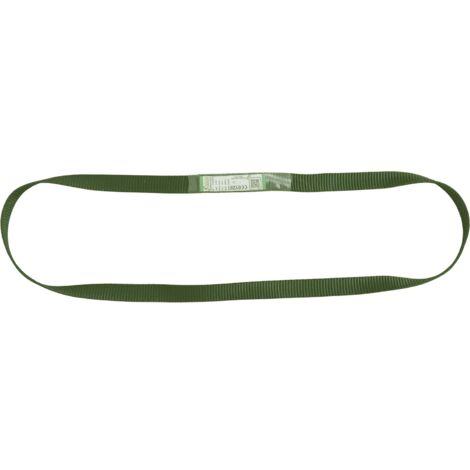 Kratos Absturzsicherung Bandschlinge 30kN grün Breite 20 mm Länge 60 cm EN 566