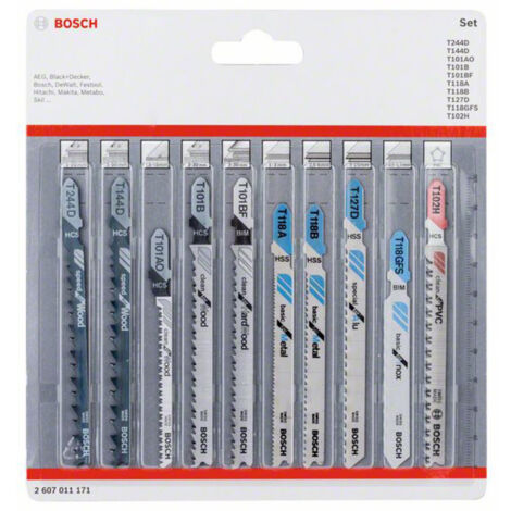 Bosch Stichsägeblatt-Set All in One 10-teilig (1/5)