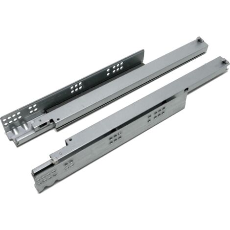 Kesseböhmer Vollauszugsführung links/rechts - Schubladen Auszug KB-CX Nennlänge 450 mm, Stahl verzinkt (1/2)