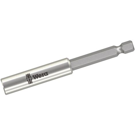 WERA Universalhalter 899/4/1 S mit starkem Sprengring 1/4"sechskant Länge 75 mm
