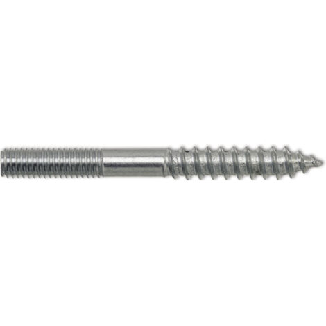 Stockschrauben M6 Doppelkopfschrauben (Holzschrauben) 6x50 mm TX15 verzinkt