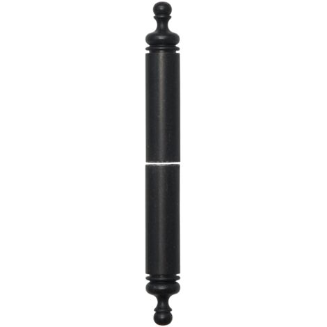 Zierhülse Aufsteckhülse Band ø 20mm H 112mm oben/unten, Schmiedeeisen verzinkt
