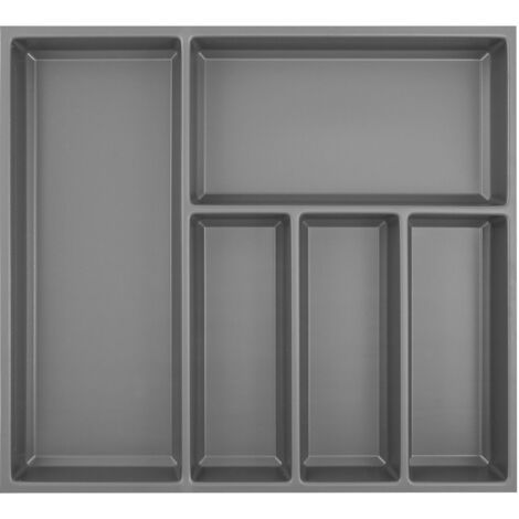 Agoform Besteck Organizer Sky Besteckeinsatz 520x53x473 Kunststoff schiefergrau
