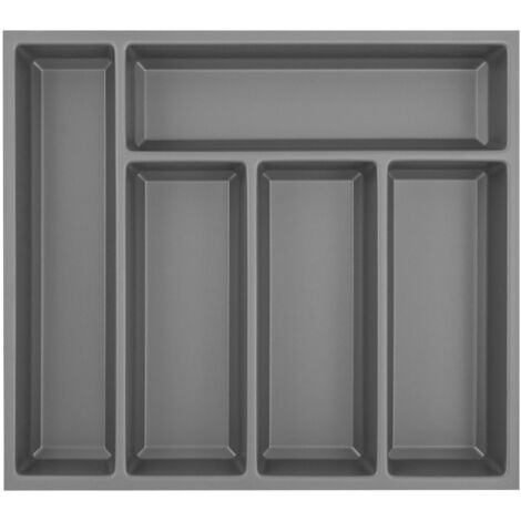 Agoform Besteck Organizer Sky Besteckeinsatz 420x53x373mm schiefgrau Kunststoff