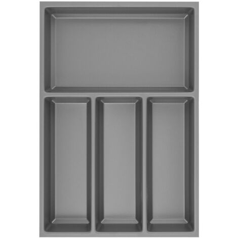 Agoform Besteck Organizer Sky Besteckeinsatz 320x53x473 Kunststoff schiefergrau