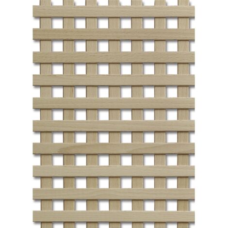 Holzgitter ganze Tafel gerade Heizkörperverkleidung (Blende) 1230x600 mm Eiche