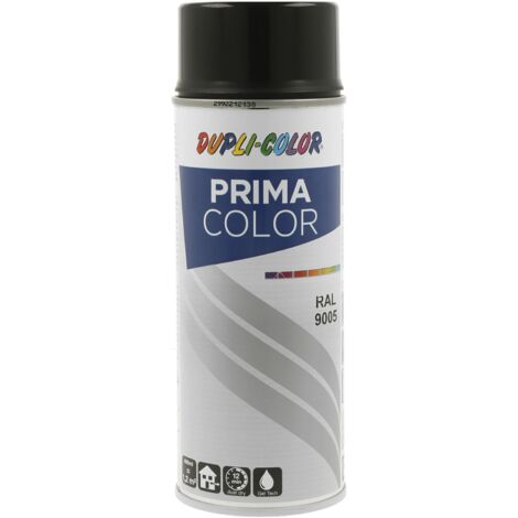Dupli Color Prima Lackspray, Sprühlack 400ml, tiefschwarz matt RAL 9005