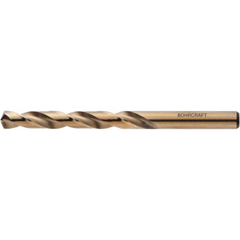 Bohrcraft Metallbohrer Set DIN338RN - Spiralbohrer, HSS Cobalt Bohrer mit Zylinderschaft ø 14mm, HSS Co5 (1/4)