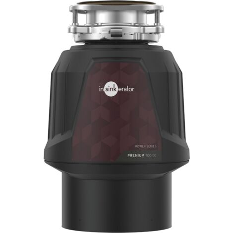 Insinkerator Premium 700 EC Küchenabfallzerkleinerer - Küchenabfallentsorger mit 0,75 PS starkem Induktionsmotor & Luftschalter (1/5)