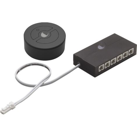 Domus Line Led Fernbedienung Giro Wave D-Motion und Empfänger, schwarz (1/5)