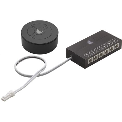 Domus Line Led Fernbedienung Giro Next D-Motion und Empfänger, schwarz (1/5)
