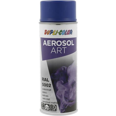 Dupli Color Aerosol Art Lackspray Graffiti Dose - wetterfest, lichtecht und UV-beständig - Graffiti-Spray 400ml, ultramarinblau seidenmatt RAL 5002