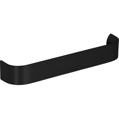 Siro Anat Möbelgriff LA160mm - Griff Breite 168mm inklusive Schrauben M4x25mm, Aluminium schwarz matt