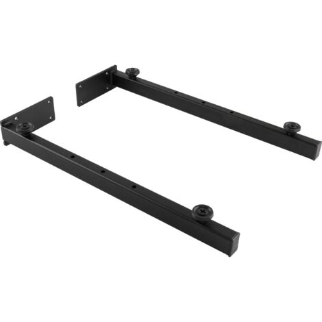 Wandkonsole Schwerlast 450mm, extra stabil, Regalträger für schwere Lasten, Stahl schwarz